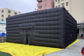 Large Black Inflatable Nightclub Portable Blow Up Club Mobile Inflatable Party Tent