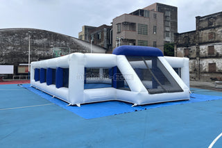 Large Inflatable Soccer Field Sports Arena Commercial Outdoor Playground Equipment Inflatable Football Pitch Hire