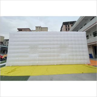 Commercial Large White Inflatable Nightclub Outdoor Inflatable Air Cube Tent For Wedding Party