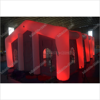 Large Inflatable Night Club Led Light Tent Inflatable Party Club Disco Blow Up Tent Portable Nightclub Hire