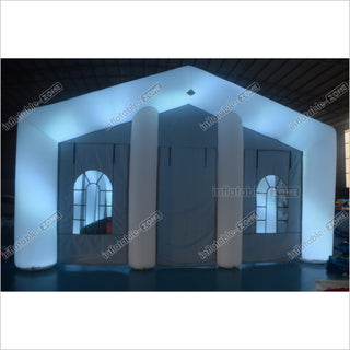 Large Inflatable Night Club Led Light Tent Inflatable Party Club Disco Blow Up Tent Portable Nightclub Hire