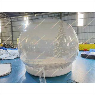 Outdoor Christmas Inflatable Snow Globes Clear Inflatable Tent Childrens Snow Globe Nearest Photo Booth