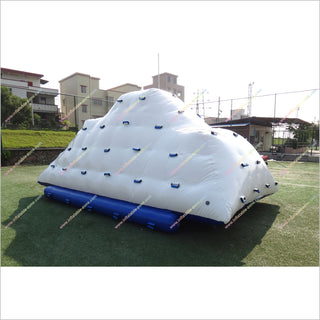 Outdoor Climbing Toys Iceberg Water Inflatable Floating Iceberg Inflatable Water Parks Near Me