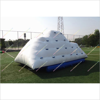 Outdoor Climbing Toys Iceberg Water Inflatable Floating Iceberg Inflatable Water Parks Near Me