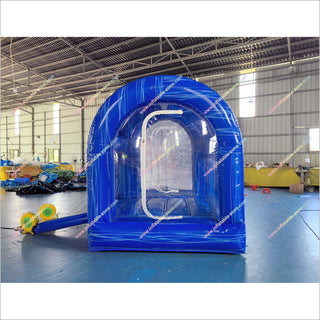 Outdoor Inflatable Christmas Snow Globe Custom Backdrop Human Size Snow Globe Photo Booth For Party - Inflatable-Zone