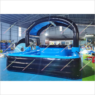 Party Event Rentals Inflatable Pool Bar Blow Up House Tent Floating Inflatables Bar Inside Swimming Pool