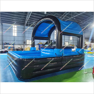 Party Event Rentals Inflatable Pool Bar Blow Up House Tent Floating Inflatables Bar Inside Swimming Pool