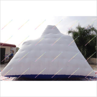 Party Island Floating Inflatable Iceberg Water Park Inflatables Iceberg Climbing Wall