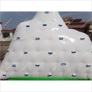 Party Island Floating Inflatable Iceberg Water Park Inflatables Iceberg Climbing Wall