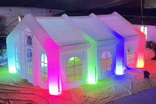 Large Inflatable Tent Outdoor Inflatable Party Tent Led Light Wedding Inflatable Tents