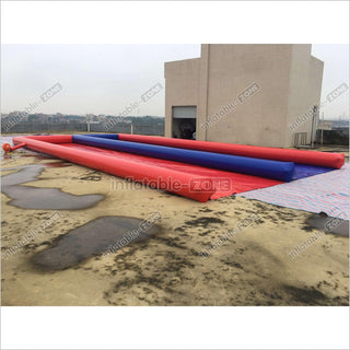 Inflatable Zorb Track Zorb Ball Race Track Human Hamster Ball Track