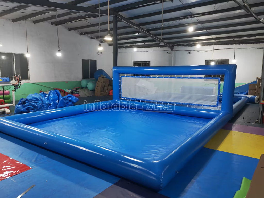 Inflatable Volleyball Court Pool Blow Up Water Volleyball Court Inflat