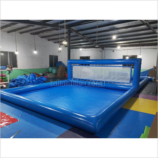 Inflatable volleyball pool outdoor volleyball court