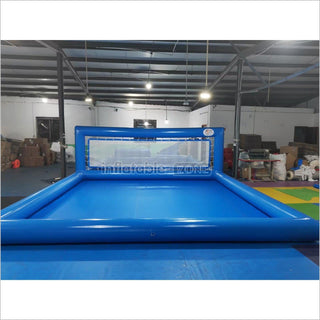 Inflatable volleyball pool outdoor volleyball court