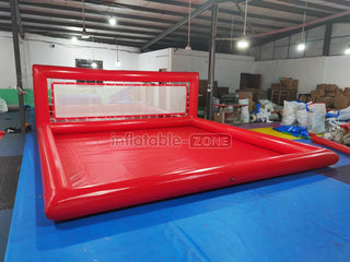 Inflatable Volleyball Court Pool Blow Up Water Volleyball Court Inflatable Outdoor Volleyball Court