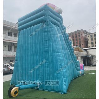 Imperfectly Perfect Rainbow Water Slide Inflatable Bounce Pool Outdoor Waterslide Birthday Party