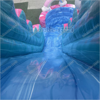 Imperfectly Perfect Rainbow Water Slide Inflatable Bounce Pool Outdoor Waterslide Birthday Party