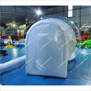 Snow Globe Inflatable Outdoor Blow Up Bubble House Yard Inflatable Snow Globe Party Photo Booth Rental