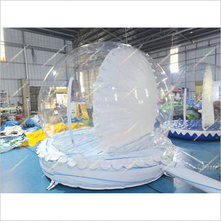 Snowglobe Target Christmas Decorations Indoor Personalized Snow Globe Clear Inflatable Bubble Tent - Inflatable-Zone