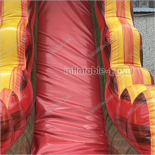 Sunny Fun Inflatable Water Slide Commercial Grade Inflatable Double Water Slide With Splash Pool