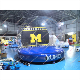 Unique Snow Globes Inflatable Dome Home Blow Up Bubble House Life Size Inflatable Snow Globe - Inflatable-Zone