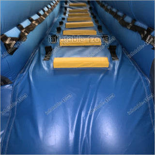 Commercial Indoor Wavy Marble Water Slide Kids Large Inflatable Wet Dry Water Slide With Swimming Pool