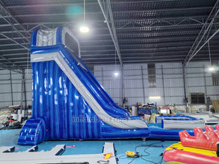 Inflatable Water Play Wet And Dry Inflatable Slide Party Rental Equipment Blow Up Water Slide For Pool