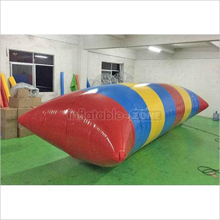 Inflatable Water Pillow-Aqua Jumping Catapult, Water Game