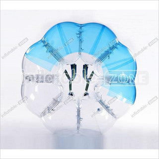 1.5M Bubble Soccer Mieten,Human Inflatable Bumper Bubble Balls-Half Blue