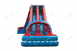 20 Foot New Inflatable Water Slide Blow Up Arch Double Water Slide Summer Party