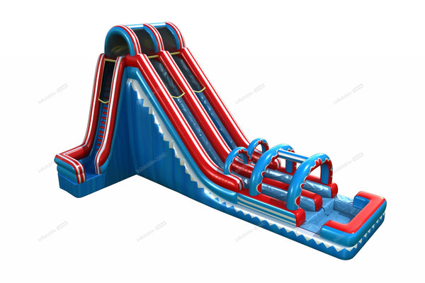20-Foot New Inflatable Double Water Slide Blow Up Arch for Summer Parties