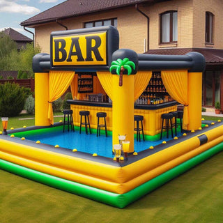 Awesome Inflatable Pool Bar Inflatable Pub House Blow Up Pool Bar for Party