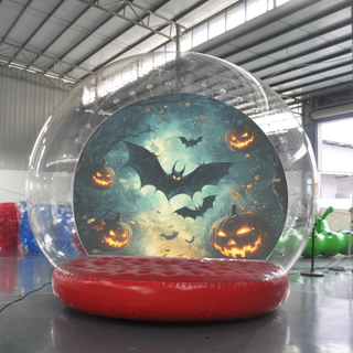 Halloween Inflatable Snow Globe Inflatable Home Depot Snow Globe Yard Inflatable