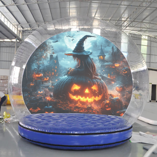 Halloween Blow Up Snow Globe Indoor Inflatable Snow Globe Human Snow Globe For Sale