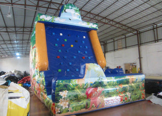 Amument Park Inflatable Rock Climbing Wall Mountain Sports Games 5 X 4 X 6m