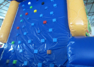 Amument Park Inflatable Rock Climbing Wall Mountain Sports Games 5 X 4 X 6m