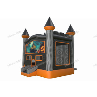 Happy Halloween Inflatables Rent Jumping Castle Pumpkin Patch Haunted Commercial Bounce House For Adults