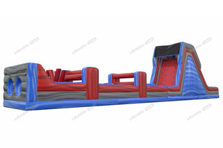 Inflatable Challenge Course Radical Run Inflatable Obstacle Course Bounce House Rentals Near Me