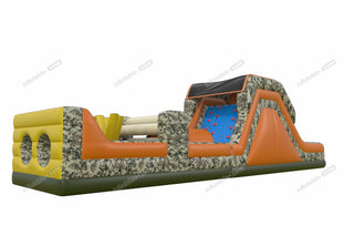 Army Assault Course Hire Adrenaline Rush Inflatable Obstacle Courses For Birthday Parties