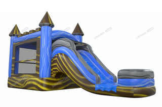 Inflatable Water Castle My First Jump And Slide Sports Combo Bounce House Waterslide Rental