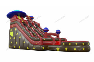 Astronaut Adventure Water Slide Giant Inflatable Water Slides With Splash Pool For Kids And Adults