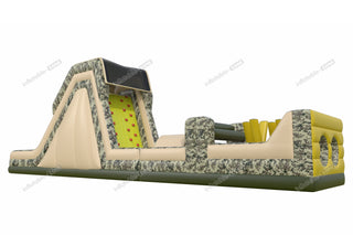 Boot Camp Extreme Challenge Inflatable Obstacle Course Best Backyard Obstacle Course For Adults Outside