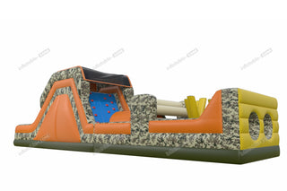 Army Assault Course Hire Adrenaline Rush Inflatable Obstacle Courses For Birthday Parties