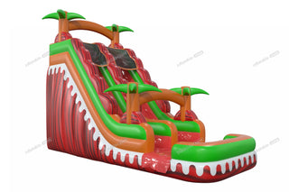 Ruby Crush Inflatable Water Slide And Pool Wet Jumping Castle Blow Up Water Slide For Adults