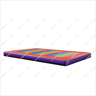 Rainbow Inflatable Jumping Pad Kids Adults Bouncing Pad Large Inflatable Pillows For Jumping