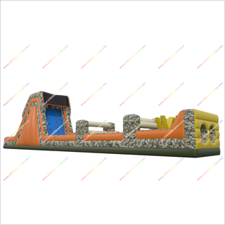 Slip N Slide Obstacle Course Inflatable Camo Obstacle Course Assault Course Inflatable Hire Near Me