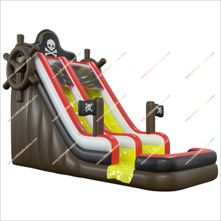 Inflatable Pirate Water Slide Fun Time Entertainment Inflatable Slide Water Pool Blow Up Rentals Near Me