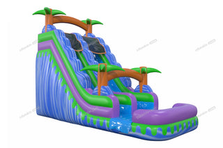 Outdoor Water Slide Inflatable Splash Bounce Waterslide Rental Near Me Portable Swimming Pool Slides