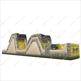 Long Boot Camp Inflatable Obstacle Course Camo Inflatable Special Ops Challenge Obstacle Course Near Me Outdoor