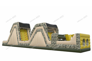 Long Boot Camp Inflatable Obstacle Course Camo Inflatable Special Ops Challenge Obstacle Course Near Me Outdoor